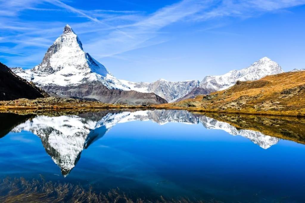 Enjoy The View Apartment Close To Zermatt With Parking Täsch Dış mekan fotoğraf